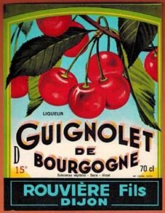 guignolet la liqueur de cerises