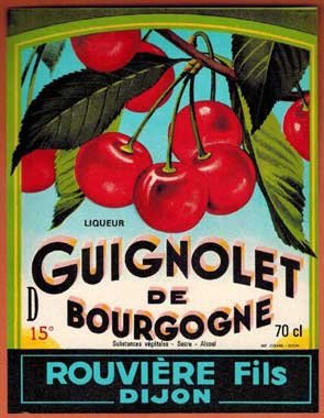 guignolet la liqueur de cerises